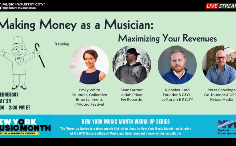 Making Money as a Musician: Maximizing Your Revenues